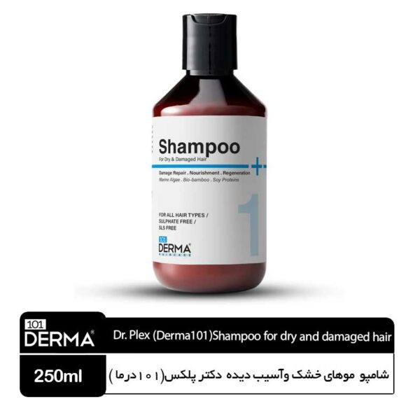 شامپو موهای خشک و آسیب‌دیده دکتر پلکس