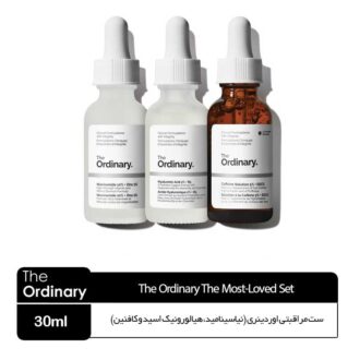 مجموعه مراقبتی (نیاسینامید، هیالورونیک اسید و کافئین) 30میل