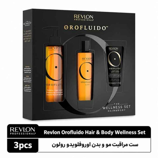ست سه عددی مراقبت مو و بدن اوروفلویدو رولون